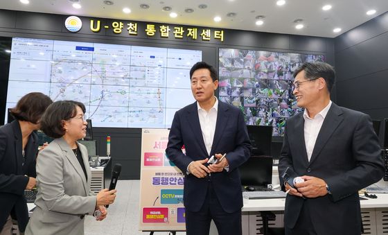 오세훈 시장 '안전한 서울 점검'