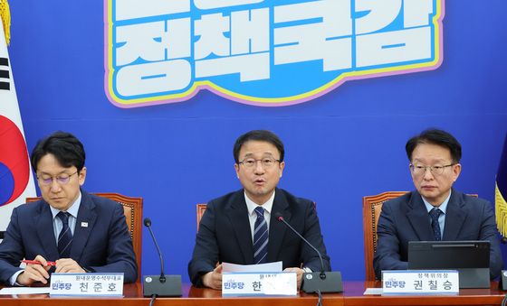 국정감사 대책회의 주재하는 한병도