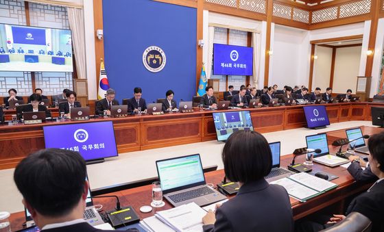 국무회의 주재하는 이재명 대통령