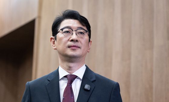 기자회견 입장하는 주진우 의원