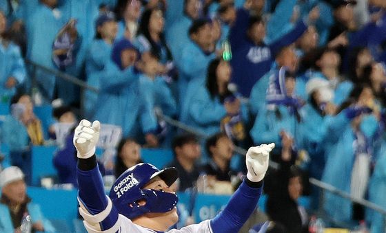 최형우, 확신의 홈런