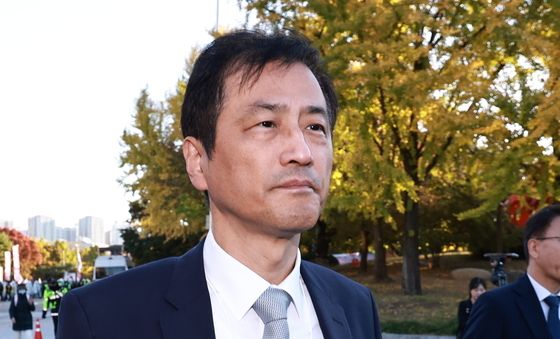 올림픽공원 도착한 이태한 특별검사
