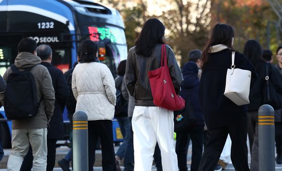 출근길 초겨울 추위