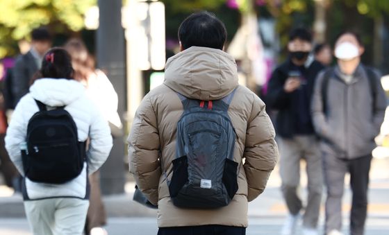 갑자기 찾아온 초겨울 추위