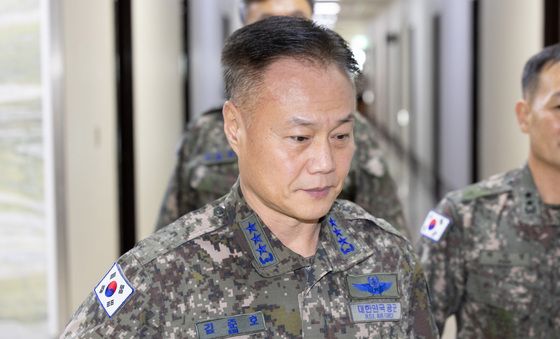 [국감] 국정감사 출석하는 김준호 국방정보본부장