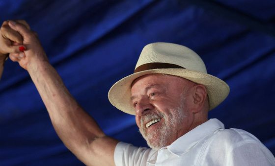 [포토] 룰라 대통령의 81번째 생일을 축하하는 지지자들
