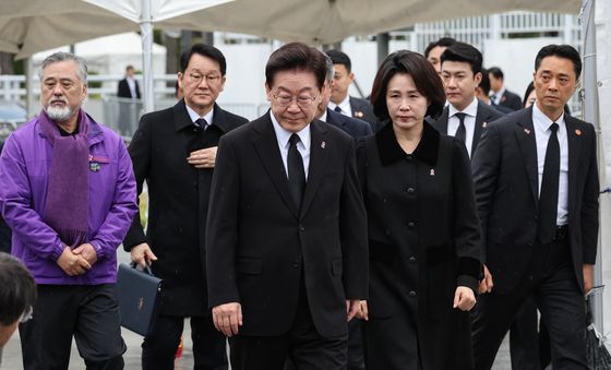 이태원참사 4주기 기억식 입장하는 이재명 대통령
