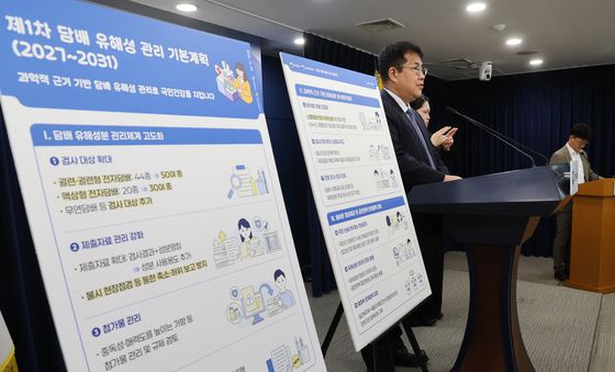 담배 유해성분 검사결과 최초 공개