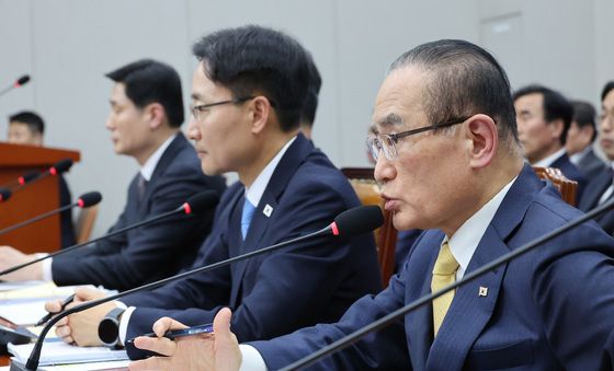 [국감] 국감 답변하는 위성락 국가안보실장