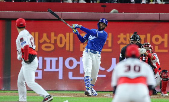 디아즈, 1회초부터 투런포 작렬