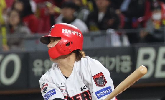 김선빈 '찬스 이어가는 안타'