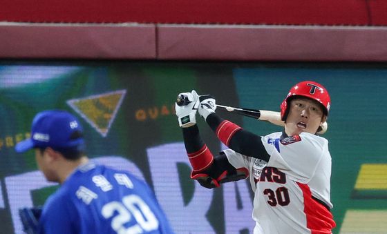 하주석 '동점을 부르는 적시타'