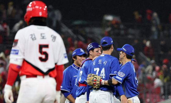 삼성, 6대4 승리하며 한국시리즈까지 1승!
