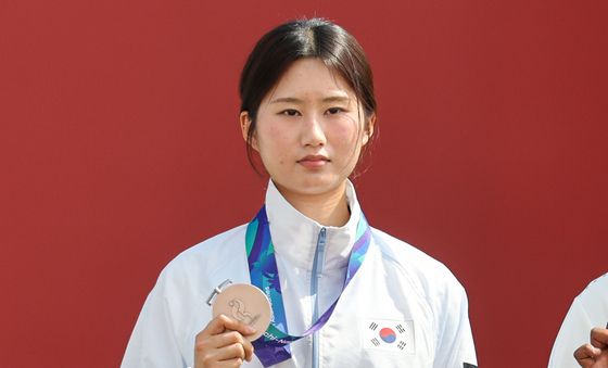 여자 양궁 오예진 '아쉬운 은메달'