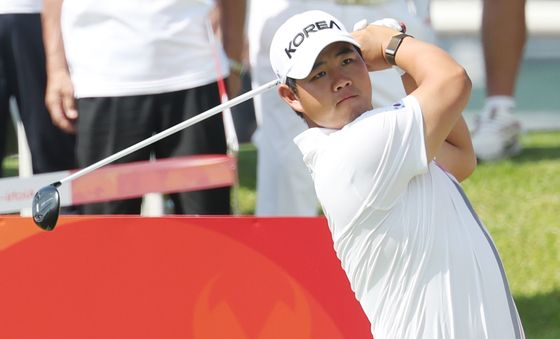 김주형, 금빛 스윙