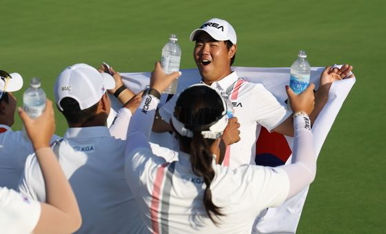 김주형, 16년 만의 AG 남자 골프 개인전 금메달
