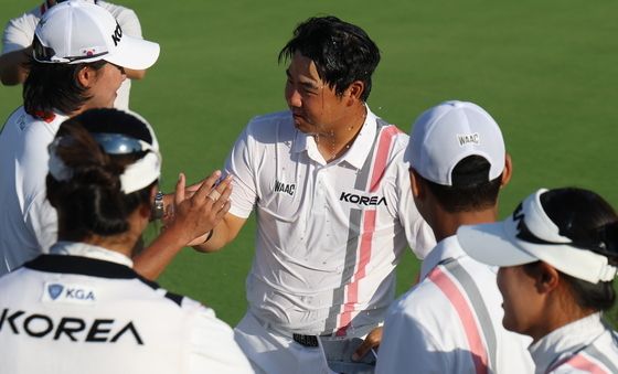 골프 김주형 '금메달 주인공'