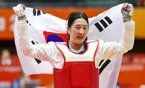 송다빈 '금메달이다'