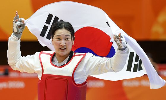 태권도 송다빈 금메달 '종주국 자존심 지켰다'