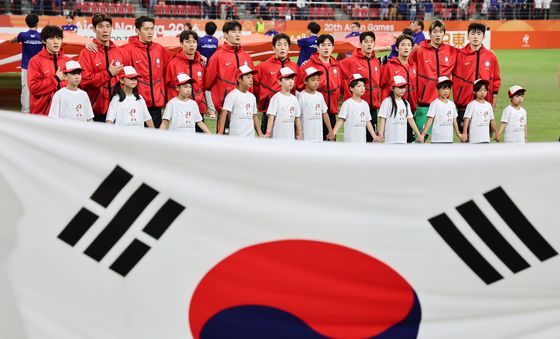 운명의 한일전 앞둔 대한민국 축구 대표팀