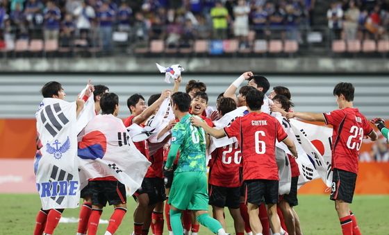 AG 금메달 남자 축구, 우리가 챔피온