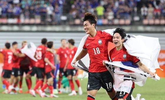 대회 4연패 달성한 AG 남자 축구