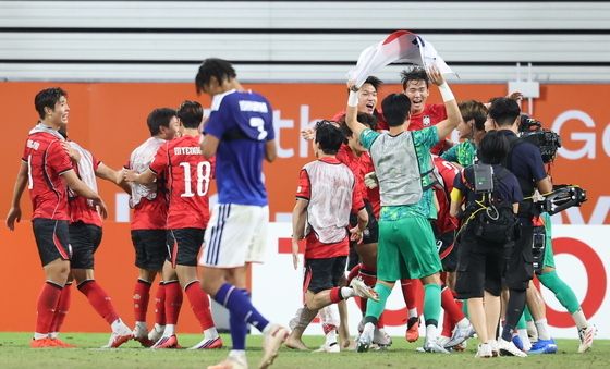 AG 남자 축구, 일본에 승리하며 4연속 '금'
