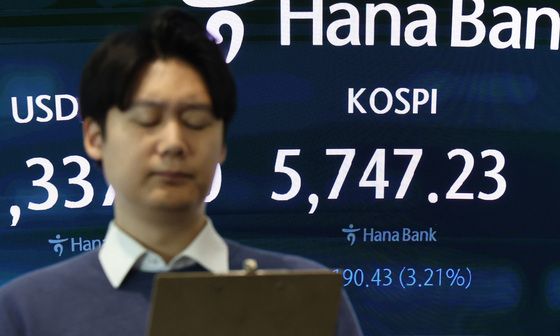 구글 알파벳 폭락 여파에 코스피 장 초반 3%대 하락세