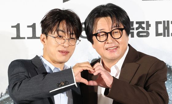 김윤석·구교환, 훈훈한 선후배