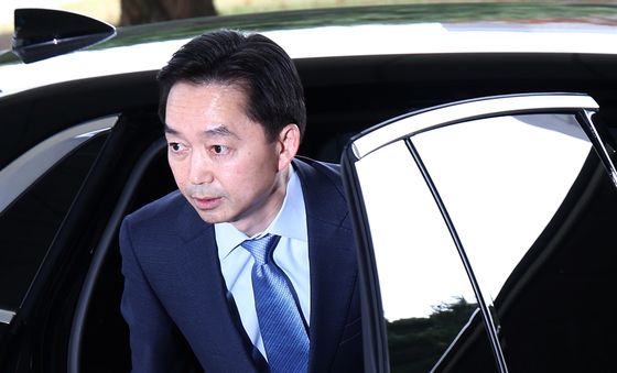 이정현 공소청장 직무대행 예방하는 김지용 중수청장