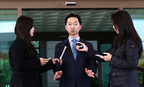 공소청장 대행 예방 마친 김지용 중수청장