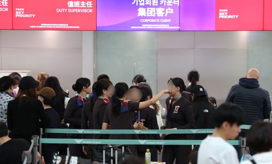 항공사 네트워크 먹통에 분주한 인천공항