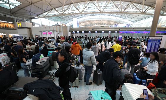 인천공항 항공사 발권 시스템 장애…체크인 차질