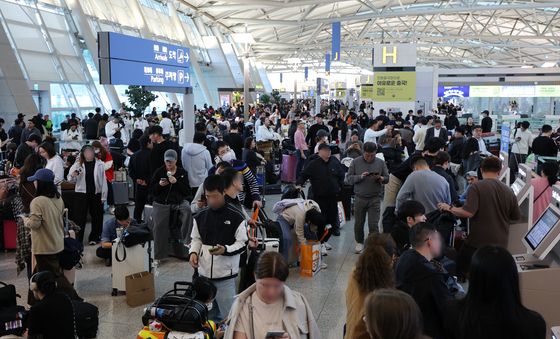 인천공항 항공사 발권 시스템 장애…체크인 차질