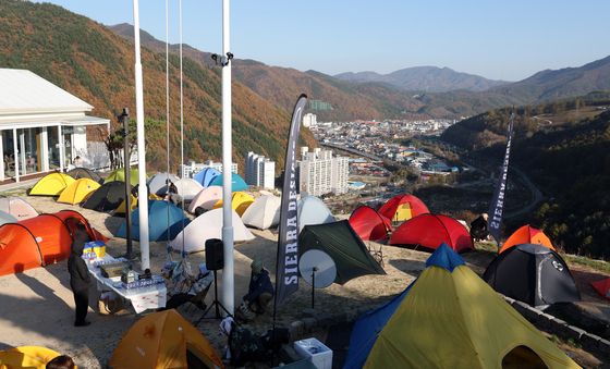 태백의 가을을 온몸으로