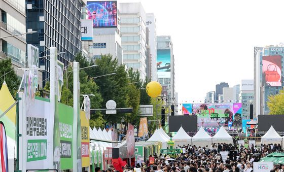붐비는 2026강남페스티벌