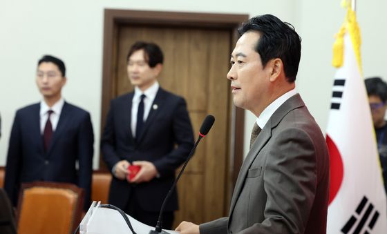현안 관련 기자회견하는 장동혁 대표