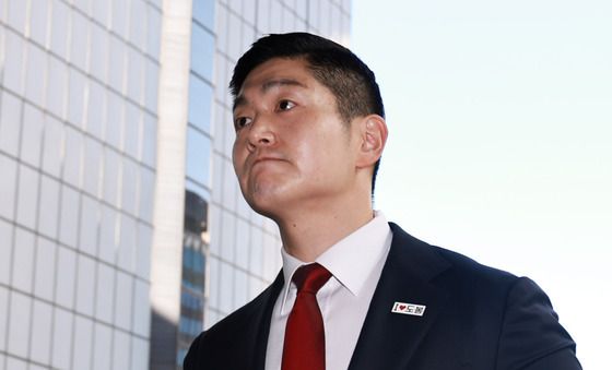 '정원오 출장 의혹 제기' 김재섭 의원, 경찰 출석