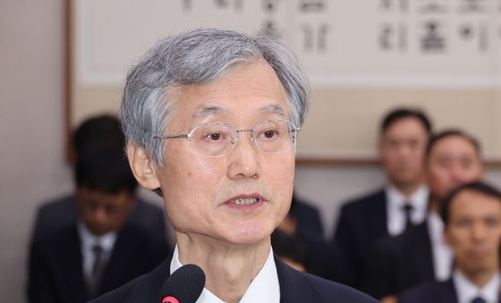 [국감] 인사말 하는 조희대 대법원장