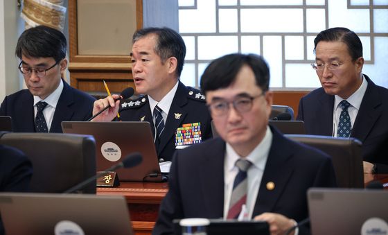 발언하는 김종철 직무대행