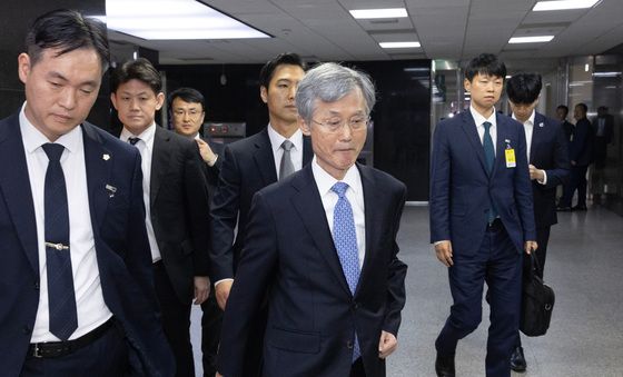 [국감] 국감장 나서는 조희대 대법원장