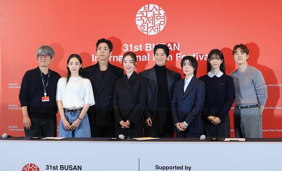 부산영화제 개막작 '낮과 밤은 서로에게' 주역들