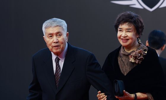 부산국제영화제 찾은 임권택 감독