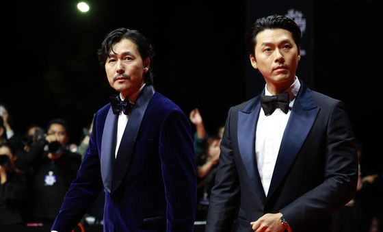 정우성·현빈, 눈부신 투샷