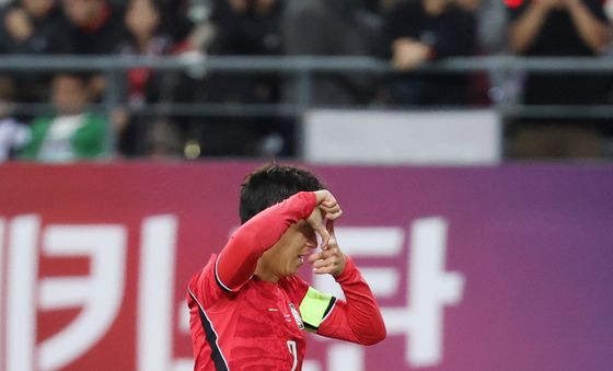 손흥민 프리킥 선제골, 한국 A매치 사상 최다골 경신