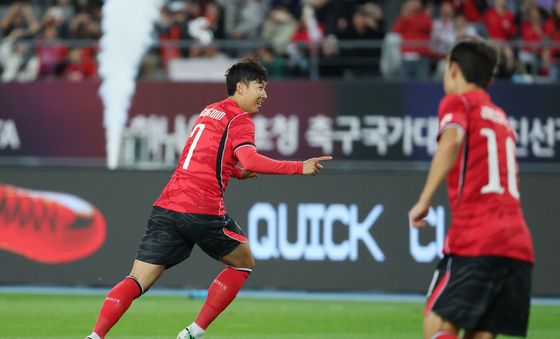 손흥민, 한국 A매치 사상 최다골 기록 경신
