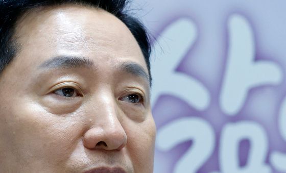 기자간담회 발언하는 오세훈 시장