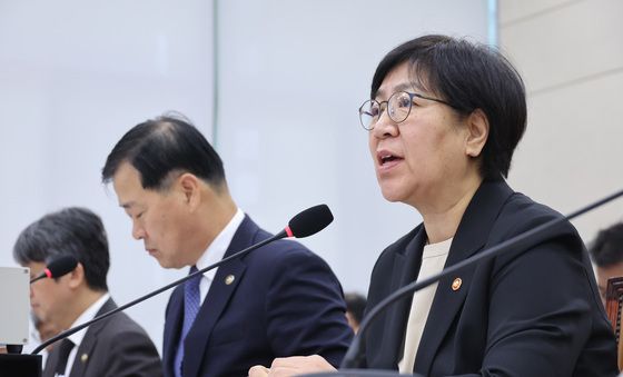 [국감] 답변하는 정은경 보건복지부 장관
