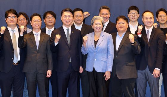 AI 반도체 기업인들 화이팅