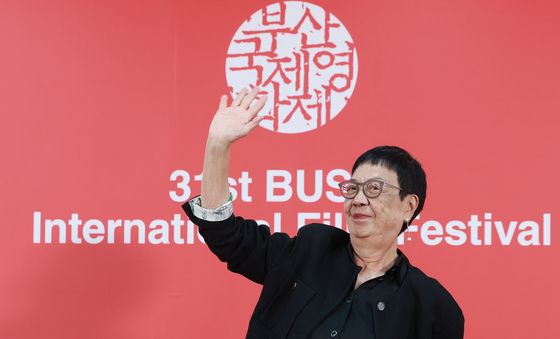 부산국제영화제 찾은 허안화 감독
